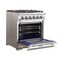 Forno Capriasca Titanium Professional 30In. Freestanding Gas Range FFSGS6260-30 - alternate 8